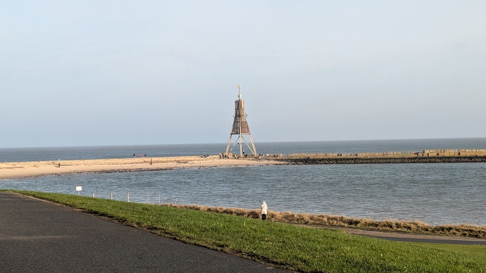 Die Kugelbake in Cuxhaven-Döse